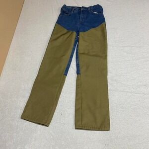 Redhead blue and khaki straight denim jeans Size boy 14. SKU534 #denim